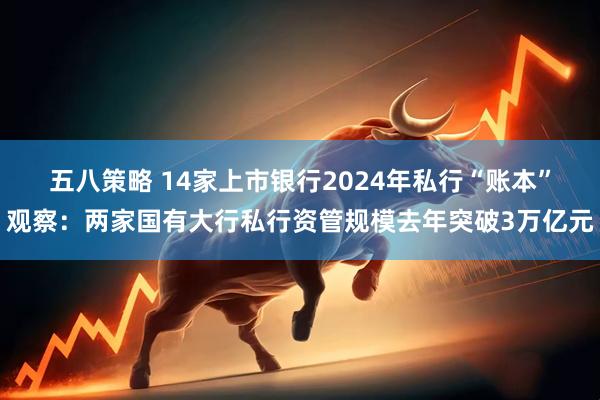 五八策略 14家上市银行2024年私行“账本”观察：两家国有大行私行资管规模去年突破3万亿元